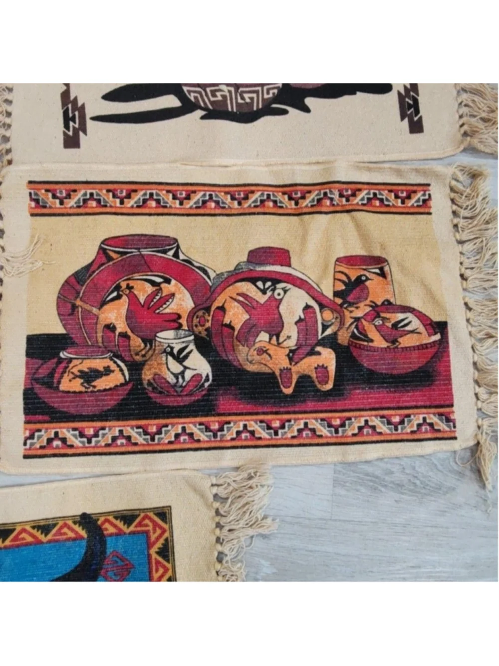 El Paso Saddleblanket set pottery